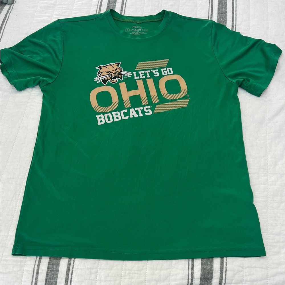 Ohio Bobcats Green Short Sleeve Tee